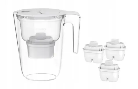 Philips AWP2943WHT weiß / Filterkessel / 2,6 l / 3x Micro X-Clean Filter / mit Timer