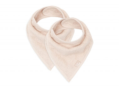 Jollein Lätzchen Bandana 2 Stück Blassrosa