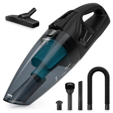 Niceboy ION Hurricane R3 22,2 V WET & DRY schwarz / Akku-Handstaubsauger / Trocken- und Nasssaugen / 150 W / HEPA 
