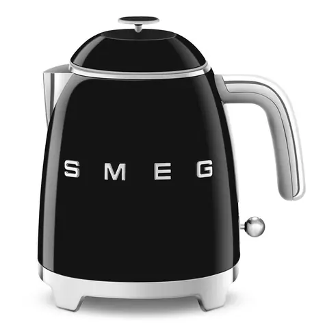 SMEG 50's Retro Style schwarz / Schnellkochtopf Mini / 0,8L / 1400W