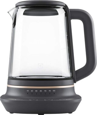 Electrolux E7GK1-8BP schwarz / Schnellkochtopf / 2400 W / 1,7 L / Glas und Kunststoff 