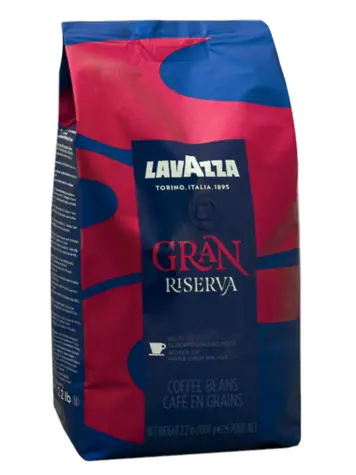 Lavazza Gran Riserva 1 kg / Kaffeebohnen / 80 % Arabica & 20 % Robusta