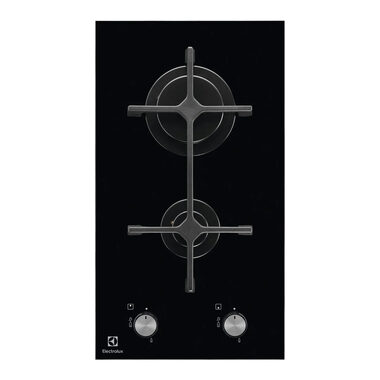 Electrolux EGC3322NVK schwarz / Gaskochfeld / 2 Brenner 