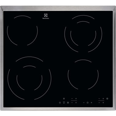 Electrolux EHF6342XOK schwarz / Induktionskochfeld / 4 Platten 