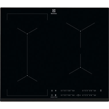 Electrolux EIV634 schwarz / Induktionskochfeld / 4 Platten 