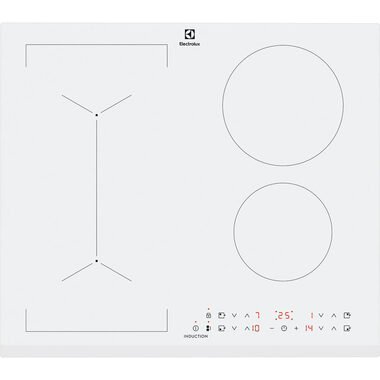 Electrolux LIV63431BW weiß / Induktionskochfeld / 3 Platten 