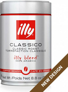 Illy Espresso (Bohne) 250 g / Kaffeebohne / 100 % Arabica / Dose