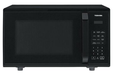Toshiba MM-EG23P(BK) schwarz / Mikrowelle / 800W / Grill 1000W / 23l / Platte 27 cm