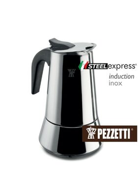 Pezzetti SteelExpress Moka-Wasserkocher für 2 Tassen / 100 ml