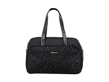 KikkaBoo Wickeltasche Chelsea Confetti Schwarz