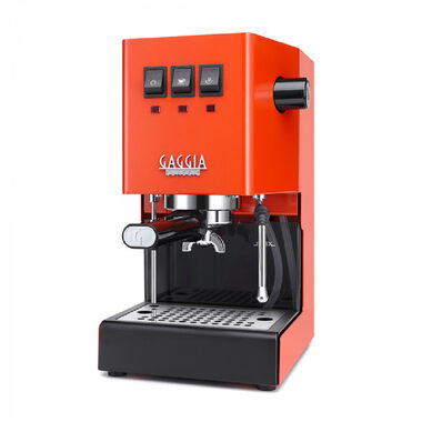 Gaggia RI9481/19 Classic Evo orange / Hebelkaffeemaschine / 1200W / 2,1 l / 15 bar / Schaumdüse