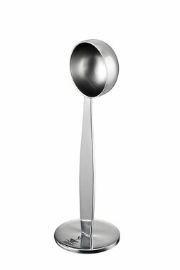 Gefu Messbecher mit Stopfer Silber / Edelstahl 
