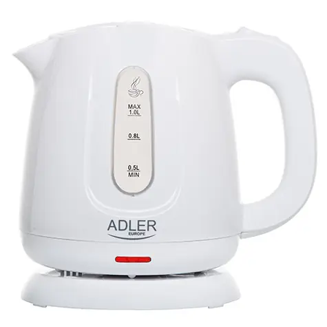 Adler AD 1373 weiß / Schnellkochtopf / 850W / 1 L