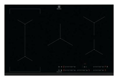 Electrolux EIV835 schwarz / Induktionskochfeld / 7350W / 5 Platten
