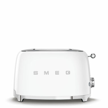 SMEG 50's Retro Style weiß / Toaster / 950 W / 2 Schlitze / 2 Toasts / 6 Bräunungsgrade 