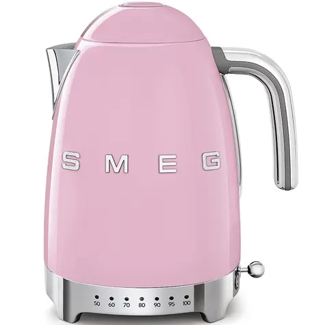SMEG KLF04PKEU rosa / Wasserkocher / 1,7 l / 2400 W / Kabellänge 1 m