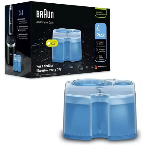 Braun Clean & Renew CCR 4 Reinigungskartuschen (4 Stück) / Abverkauf
