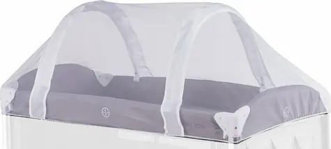 CHIPOLINO Moskitonetz für faltbares Reisebett 120x60 cm weiß