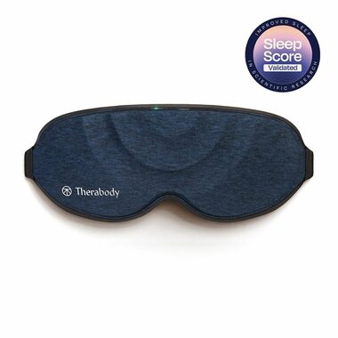 Therabody Sleepmask blaue Schlafmaske