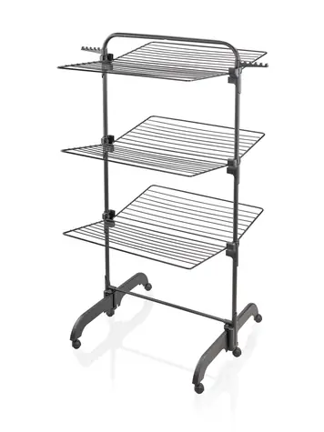 Leifheit 81691 Comfort Tower 420 Standtrockner 42m schwarz