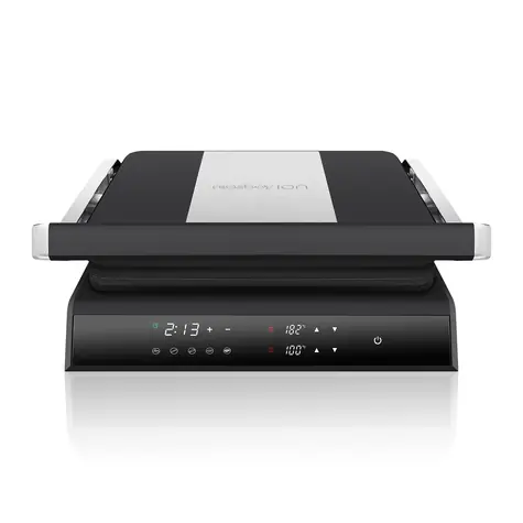 Niceboy ION Grillmaster / elektrischer Kontaktgrill / 1800-2000W / 5 Programme / 90-230°C