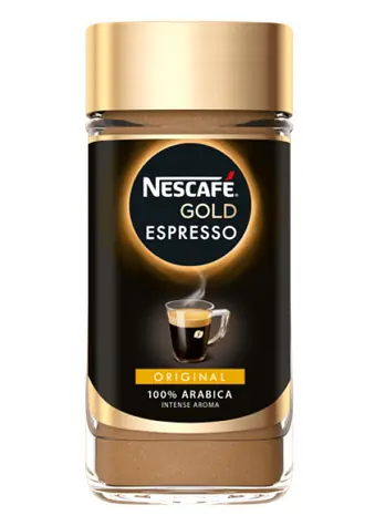 Nescafé Gold Espresso 100 g / Instantkaffee / 100 % Arabica