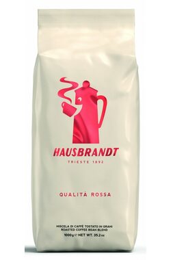 Hausbrandt Qualita Rossa 1 kg / Kaffeebohnen / 60 % Arabica 40 % Robusta