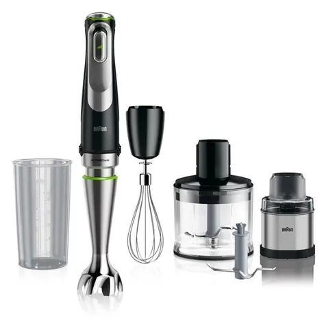 Braun MQ9138XI MultiQuick 9 / Stabmixer / 1200 W / Behälter 600 ml 