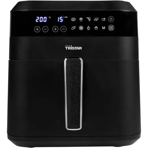 Tristar FR-6999 schwarz / Heißluftfritteuse / 1700 W / Volumen 6 l / 80 - 200 °C / 10 Programme