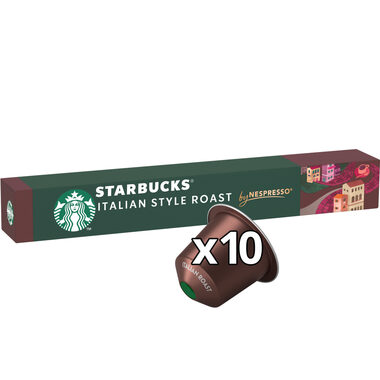 Nestlé Starbucks Dark Roast Nespresso 10 Stück / Kapselkaffee 