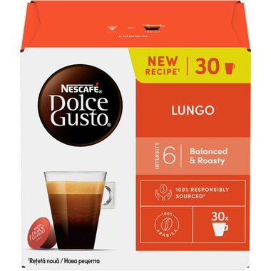 NESCAFÉ Dolce Gusto Lungo 30 Stück / Kapselkaffee 