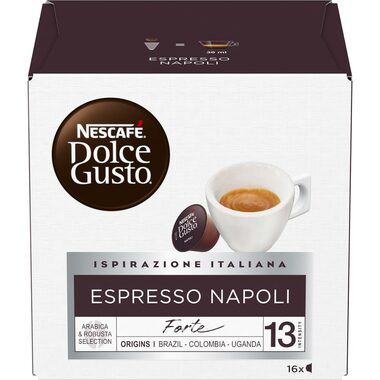 NESCAFÉ Dolce Gusto Espresso Napoli 16 Stück / Kapselkaffee 