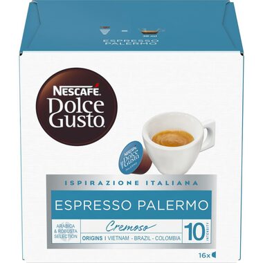 NESCAFÉ Dolce Gusto Espresso Palermo 16 Stück / Kapselkaffee 