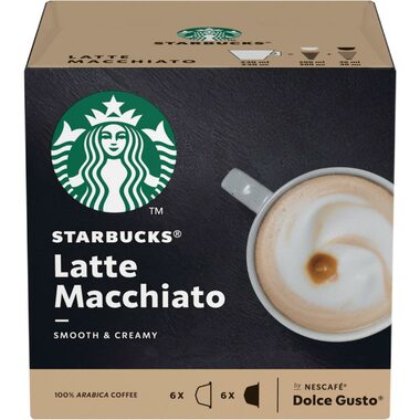Starbucks Dolce Gusto Latte Macchiato 12 Stück / Kapselkaffee 
