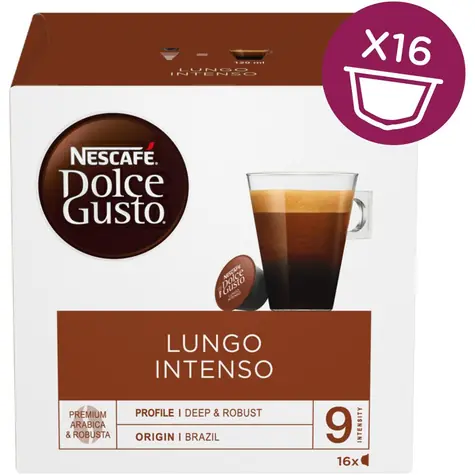 NESCAFÉ Dolce Gusto Lungo INTENSO 16 Stück / Kapselkaffee 