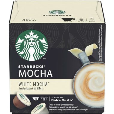 Starbucks Dolce Gusto Mocha White Mocha 12 Stück / Kapselkaffee 