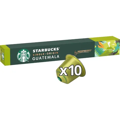 Starbucks Origin Guatemala Nespresso 10 Stück / Taschenkaffee 