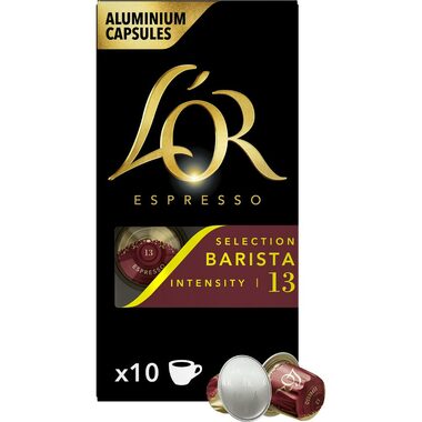 L&#39;OR Espresso Barista Nespresso 10 Stück / Kapselkaffee 