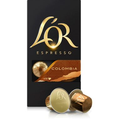 L&#39;OR Espresso Colombia Nespresso 10 Stück / Kapselkaffee 