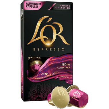 L'OR Espresso India Nespresso 10 Stück / Kapselkaffee 