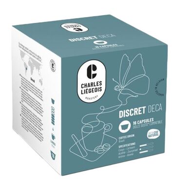 Charles Liégeois Dolce Gusto Discret Deca 16 Stück / Kapselkaffee 