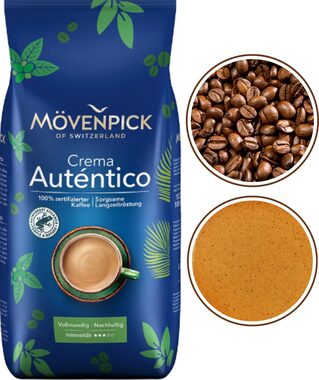 Mövenpick El Autentico 1 kg / Kaffeebohnen / 90% Arabica 10% Robusta 