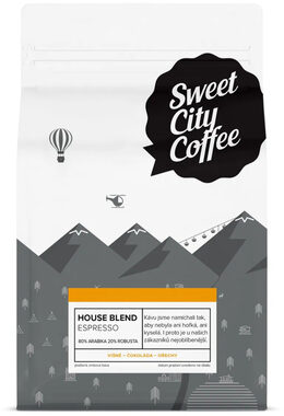 Sweet City Coffee House Blend Brazil 250 g / Kaffeebohnen 