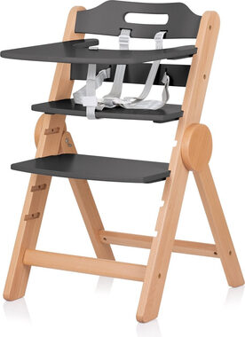 CHIPOLINO Holz-Esszimmerstuhl Cacao 2in1 Graphite