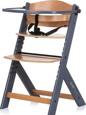 CHIPOLINO Holz Esszimmerstuhl Tip Top 2in1 Graphite