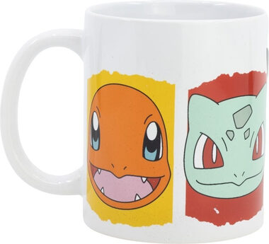 STOR Keramiktasse 325 ml Pokemon Gesichter