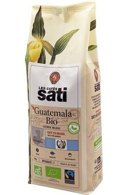 Les Cafés Sati Guatemala Bio Fairtrade 500 g / Kaffeebohnen / 100% Arabica 