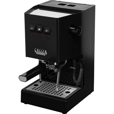 Gaggia Classic E24 schwarz / Hebelkaffeemaschine / 1200W / 2,1 l / 15 bar / Schaumdüse