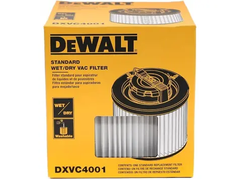 DeWalt DXVC4001 Ersatzfilter Standard für Staubsauger 15-30L