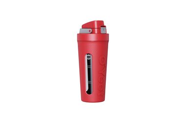 NAIPO Oyeet Shaker rot / zum Mixen von Cocktails / 700 ml